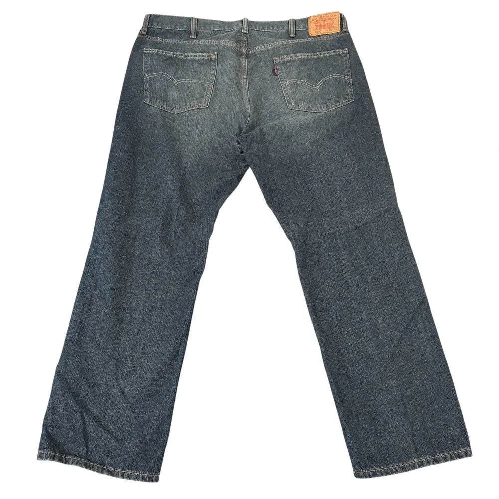 Levi's 559 40x30 Blue Medium Wash Relaxed Fit Straight Leg Men's Denim Jeans